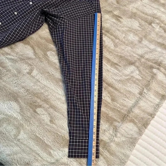 Polo Ralph Lauren Curham Classic Fit Long Sleeve Button Up Shirt Purple Plaid L( - Picture 10 of 10